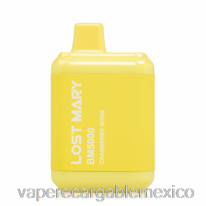 Vape Recargable Lost Mary Bm5000 Refresco De Arándano Desechable